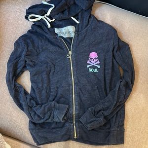 SoulCycle Ombré “athlete legend Warrior renegade rockstar” sweatshirt